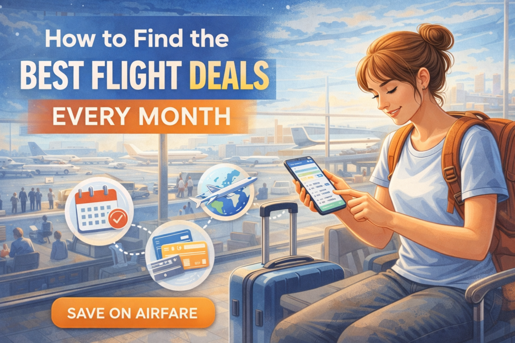 Best Flight Deals Every Month