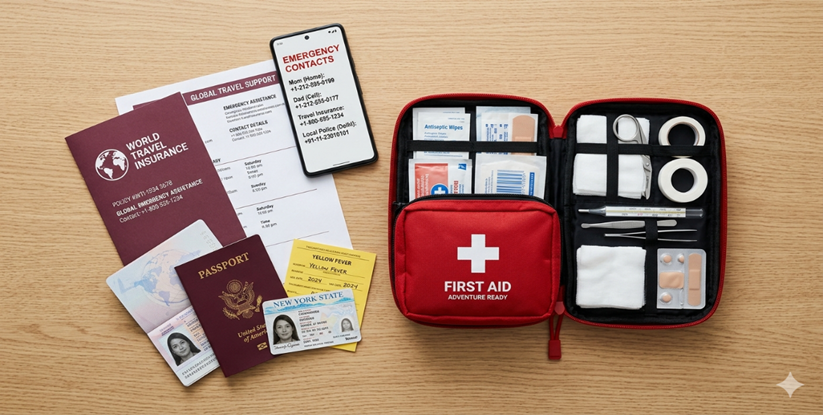 solo travel guide 
prepare for emergencies 

